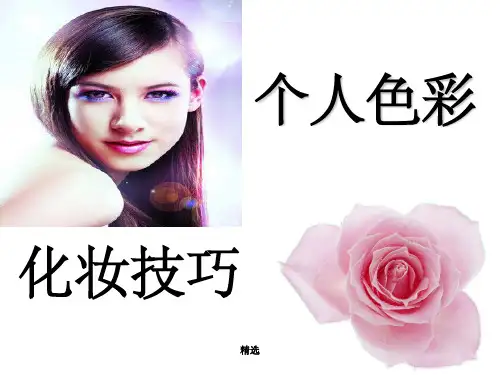 色彩与化妆技巧PPT课件