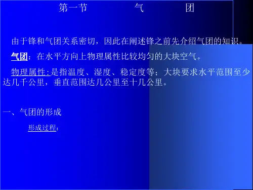 天气学原理讲稿ppt
