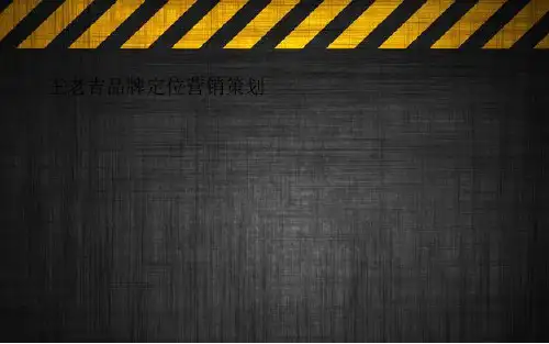 王老吉品牌定位营销策划