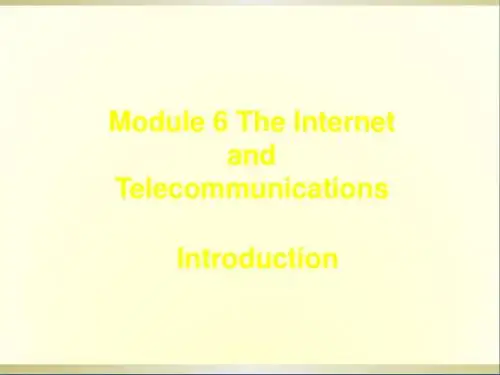 高中英语 Module 6 introduction课件