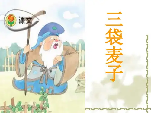 苏教版三年级上册语文《三袋麦子》精选ppt课件资料