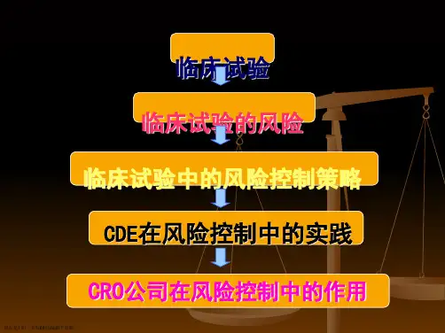 临床试验中的风险控制策略