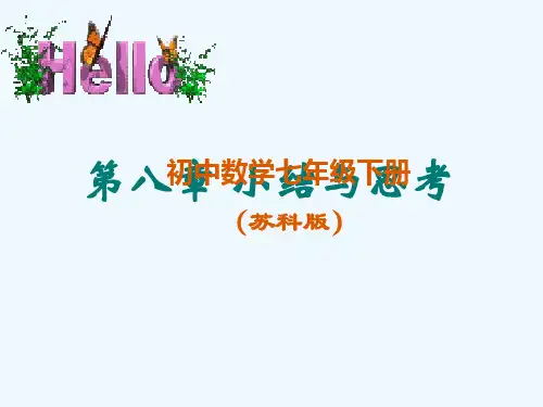 江苏省无锡市中学七年级数学下册 章《幂的运算复习课》课件 苏科版