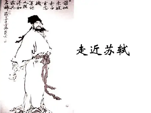 苏轼专题学习  课件(共32张PPT).ppt