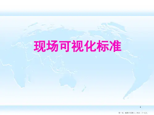 6S可视化工厂标准