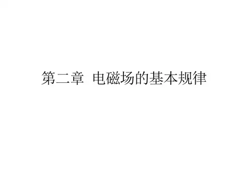 电磁场与电磁波(第四版)课后答案 谢处方 第二章习题