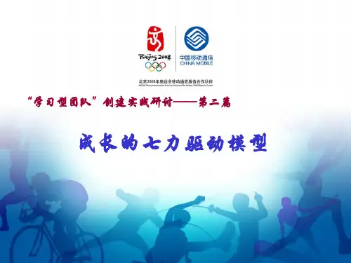 团队”创建实践：+成长的七力驱动模型