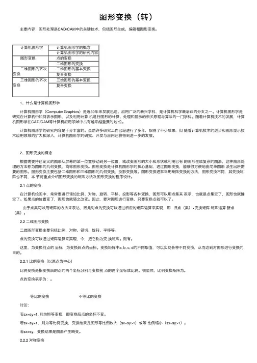 图形变换（转）