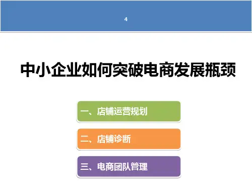 淘宝网店运营培训PPT(培训员工版本)