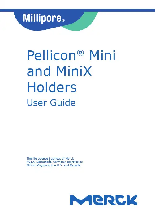 Pellicon Mini和MiniX 保持器用户指南说明书
