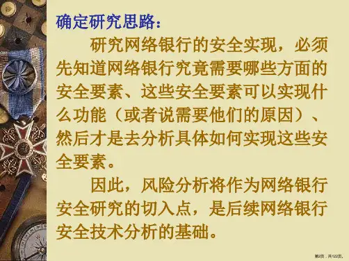 网络银行基本知识安全空间课件PPT122页