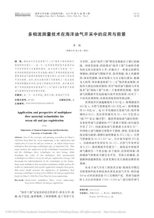 多相流测量技术在海洋油气开采中的应用与前景_李轶