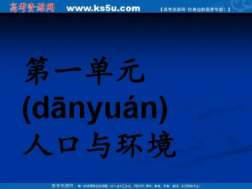 湖南师范大学附属中学高三地理复习人口迁移课件
