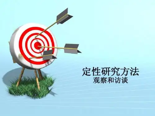 定性研究方法