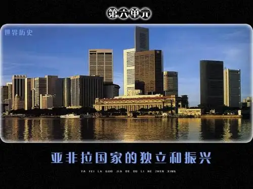 亚洲国家的独立和振兴PPT课件2 岳麓版