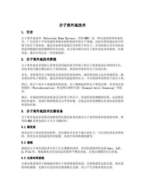 分子束外延技术