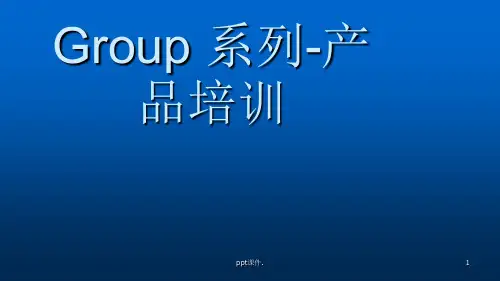 Group系列操作培训ppt课件