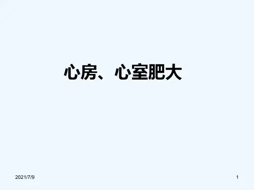 房室肥大与心律失常心电图(50页)教学课件