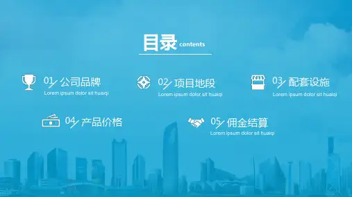 文旅类型房地产项目分销推介培训教学课件