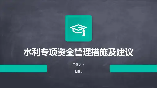 水利专项资金管理措施及建议