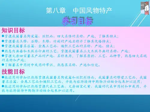导游基础知识第八章