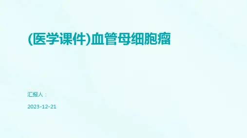 (医学课件)血管母细胞瘤