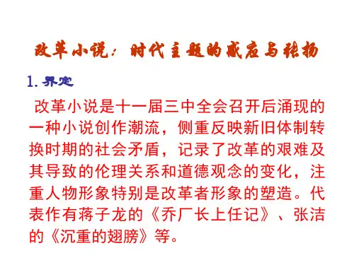 改革小说