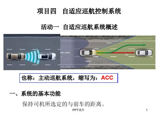 自适应巡航控制系统ACC  ppt课件