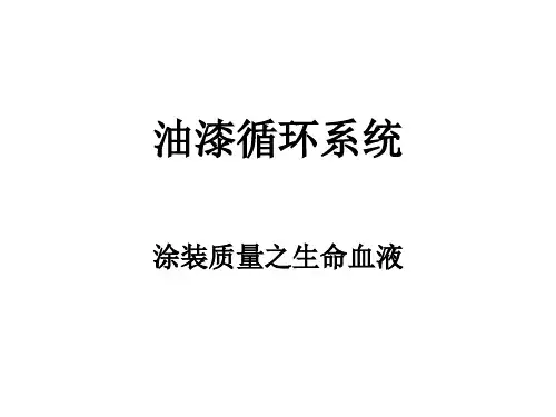 油漆 循环系统PPT课件