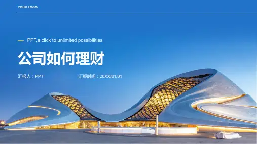 《公司如何理财》课件
