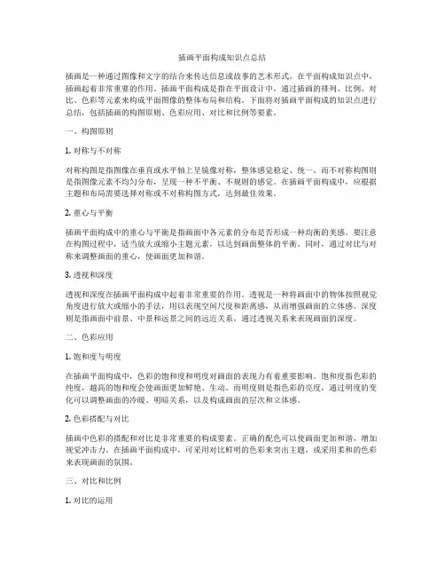 插画平面构成知识点总结