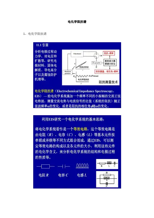 锂电池电化学阻抗谱EIS