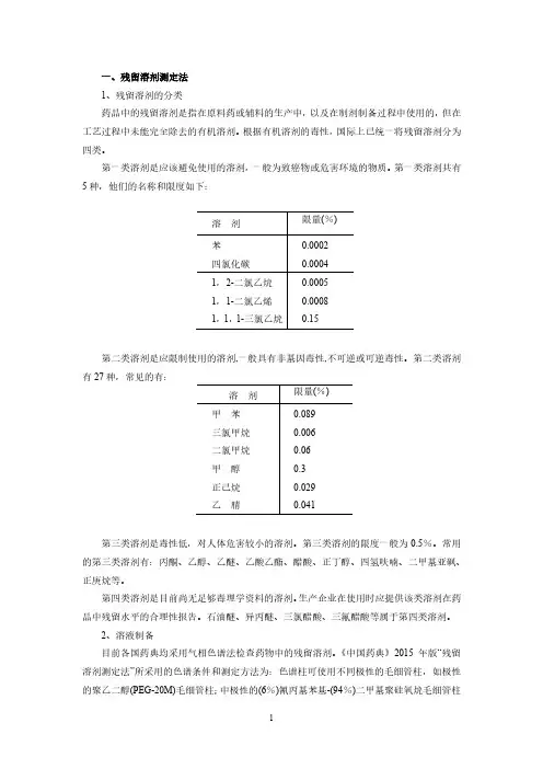 5.6残留溶剂 (1)