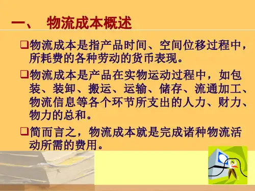 第十五部分物流成本管理
