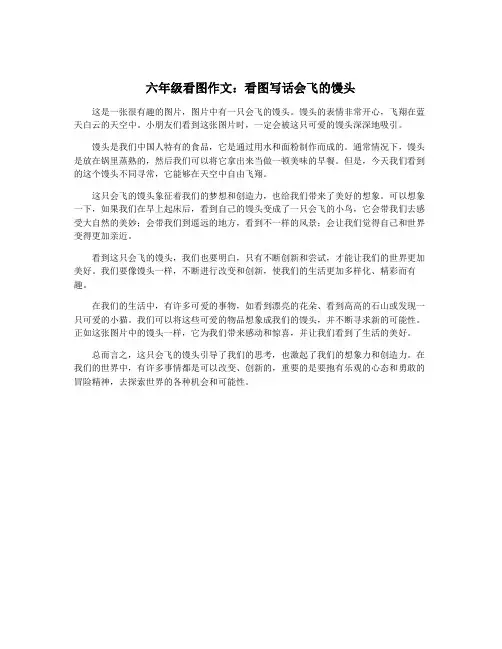 六年级看图作文：看图写话会飞的馒头