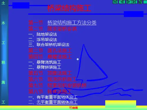 桥梁上部结构施工(图文结合)PPT课件