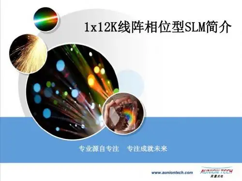 1x12,288线阵相位型SLM简介