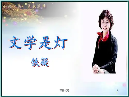 文学是灯ppt[优课讲解]