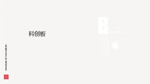 科创板ppt课件