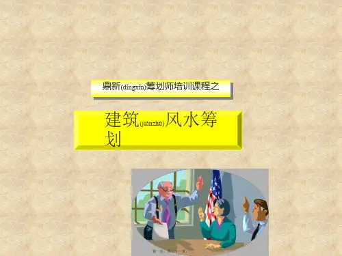 策划建筑风水(PPT)