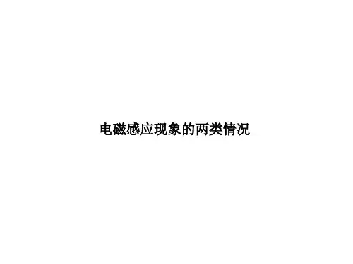 电磁感应现象的两类情况 课件