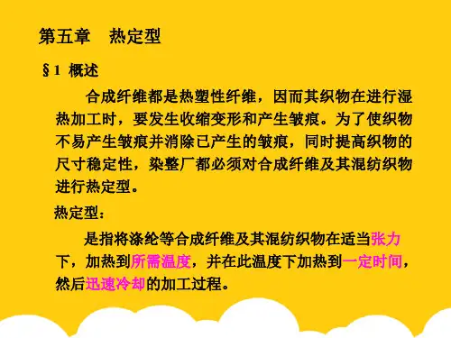 合成纤维都是热塑性纤维ppt实用资料