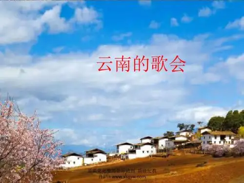 16云南的歌会(课件+教案+练习+反思)