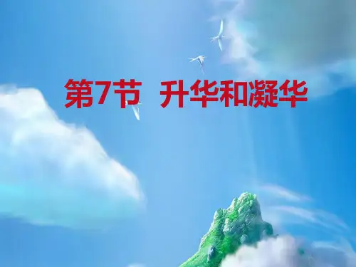 《升华与凝华》PPT课件-完美版