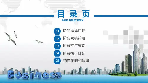房地产销售阶段营销执行方案营销策划推广策略计划活动方案PPT模板