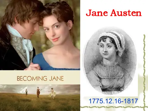 英国文学史及选读课件(补)Jane_Austen