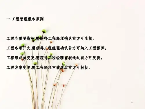项目管理培训材料