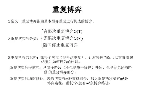 重复博弈