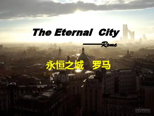 The Eternal  City 罗马