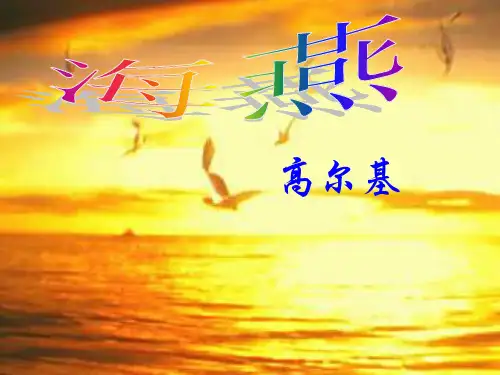 人教版(新课程标准)语文9海燕课件